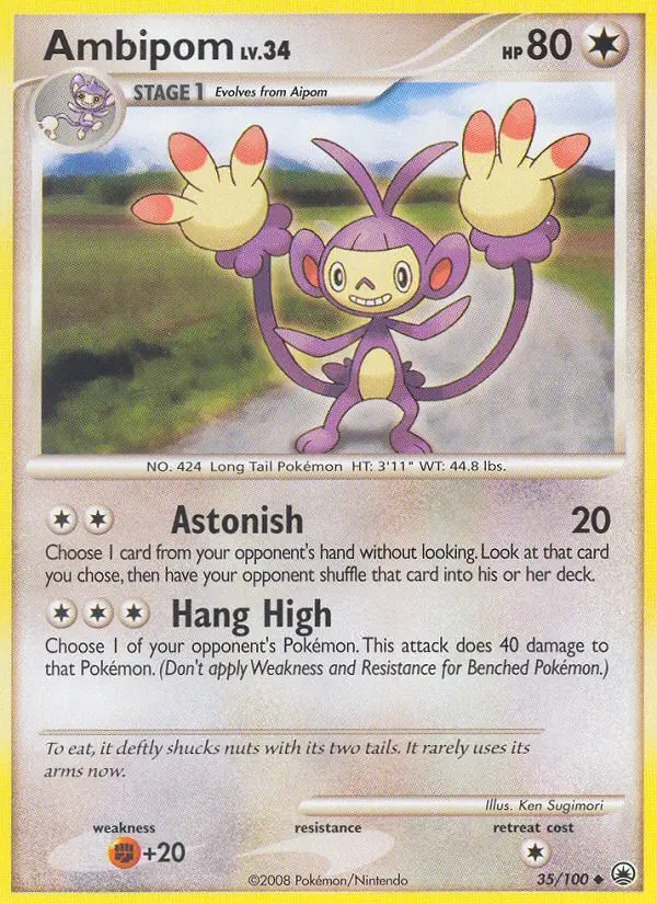 Ambipom, Majestic Dawn #35