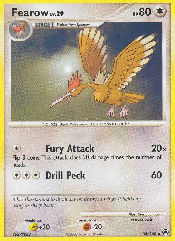 Fearow, Majestic Dawn #36