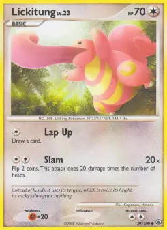 Lickitung, Majestic Dawn #39/100
