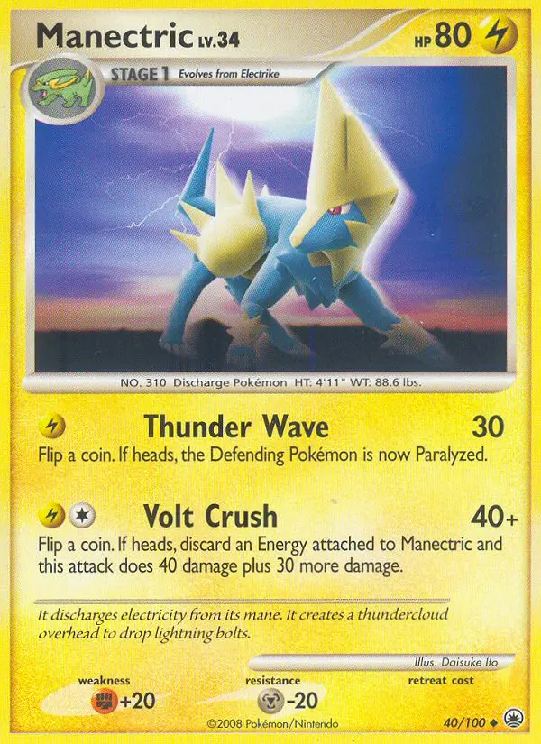 Manectric, Majestic Dawn #40