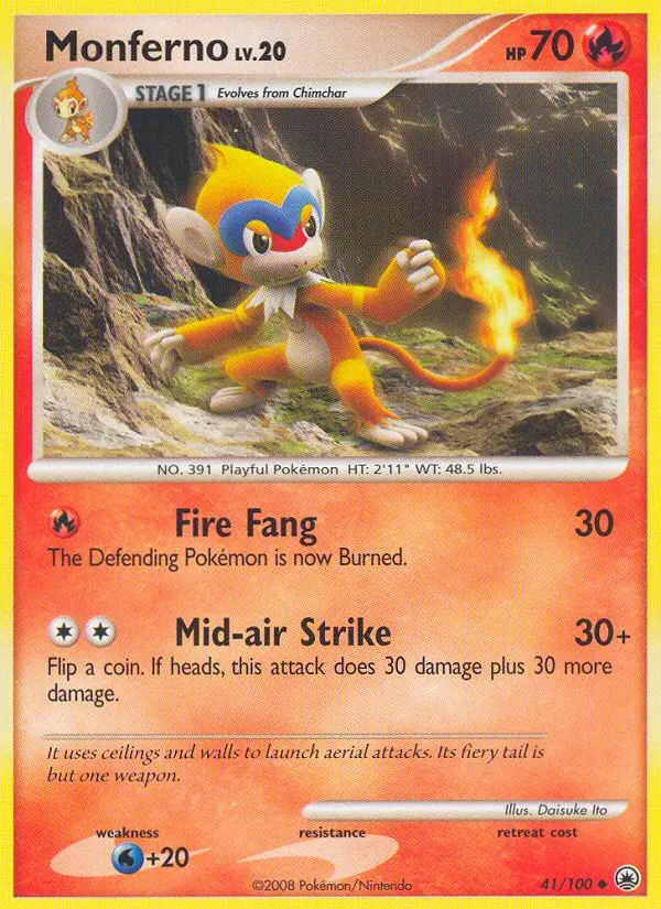 Monferno, Majestic Dawn #41
