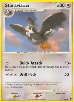 Staravia, Majestic Dawn #47/100