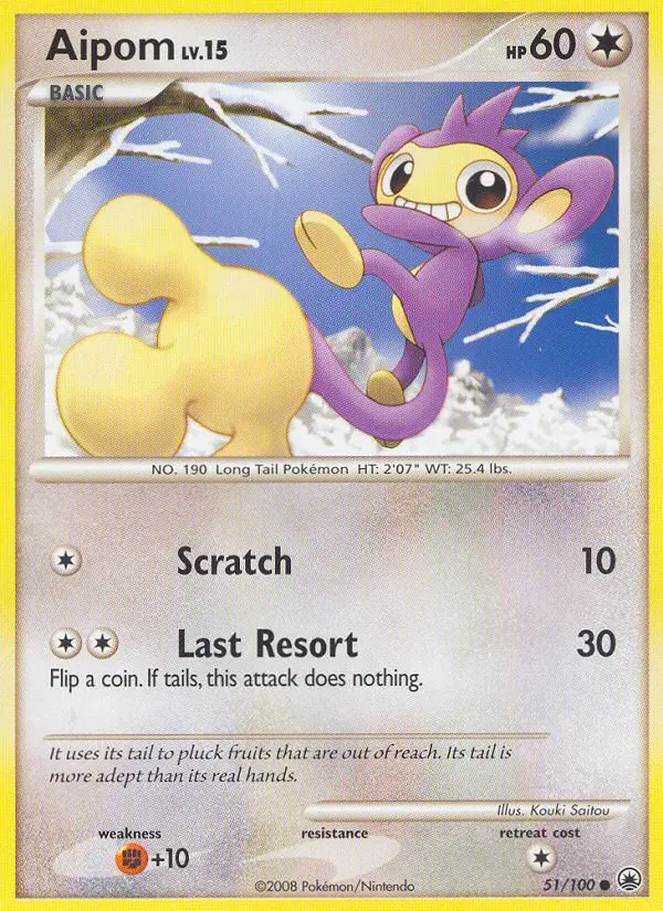Aipom, Majestic Dawn #51