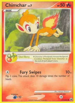 Chimchar, Majestic Dawn #57/100