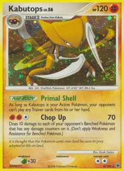 Kabutops, Majestic Dawn #6/100