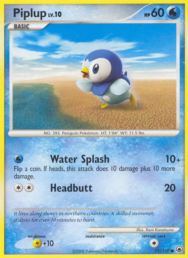 Piplup, Majestic Dawn #71