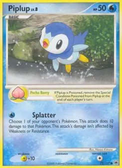Piplup, Majestic Dawn #72/100