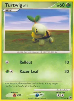 Turtwig, Majestic Dawn #77/100