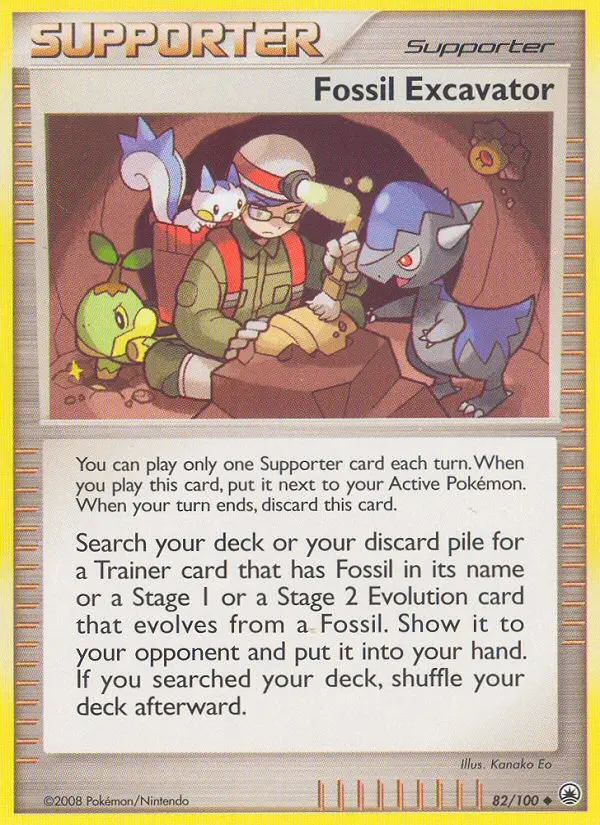 Fossil Excavator, Majestic Dawn #82