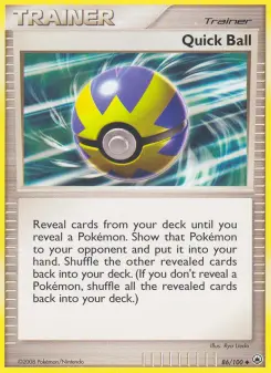 Quick Ball, Majestic Dawn #86/100