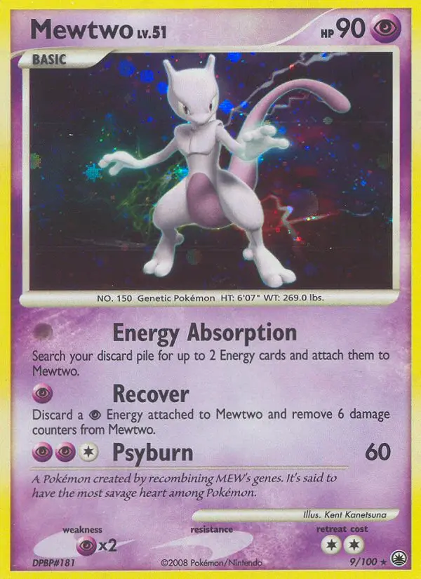 Mewtwo, Majestic Dawn #9