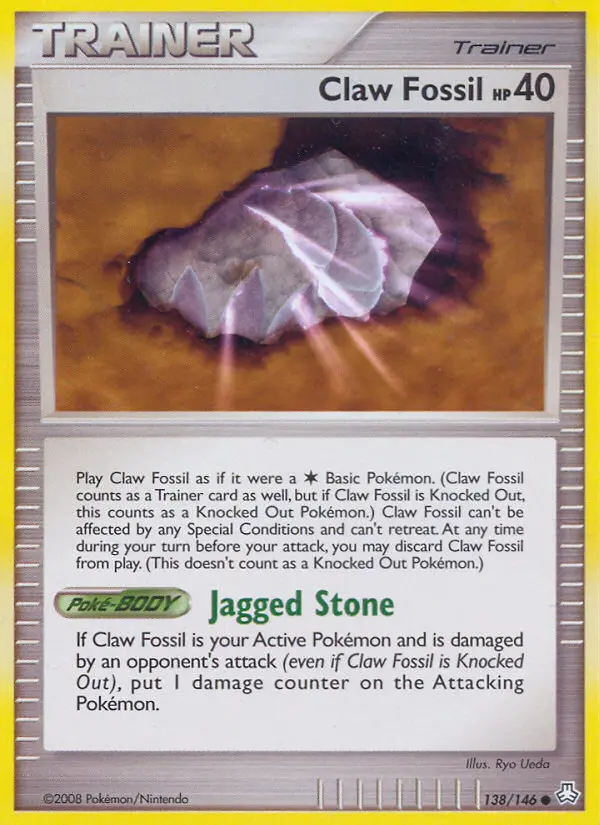 Claw Fossil, Legends Awakened #138