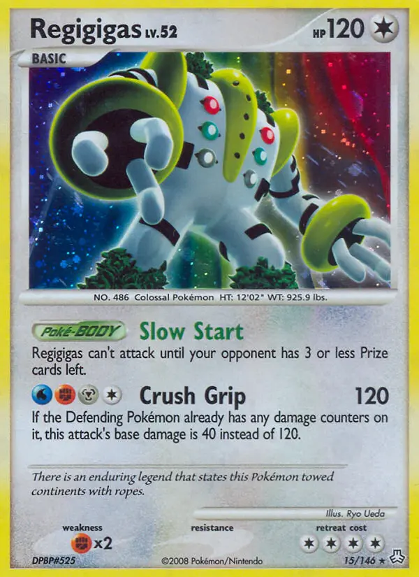 Regigigas, Legends Awakened #15