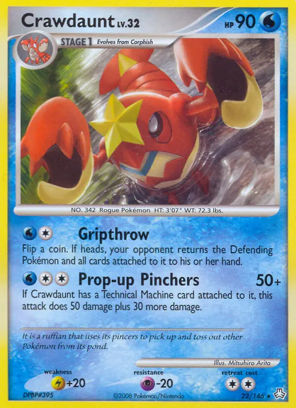 Crawdaunt, Legends Awakened #22