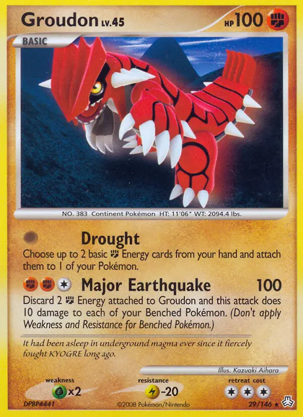 Groudon, Legends Awakened #29