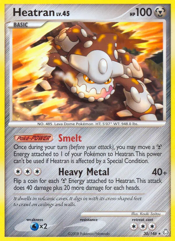 Heatran, Legends Awakened #30