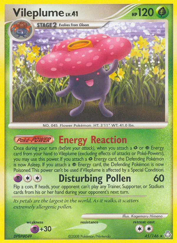 Vileplume, Legends Awakened #45