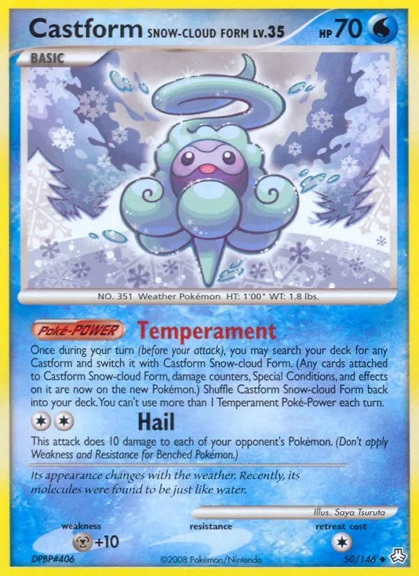 Castform Snow-cloud Form, Legends Awakened #50