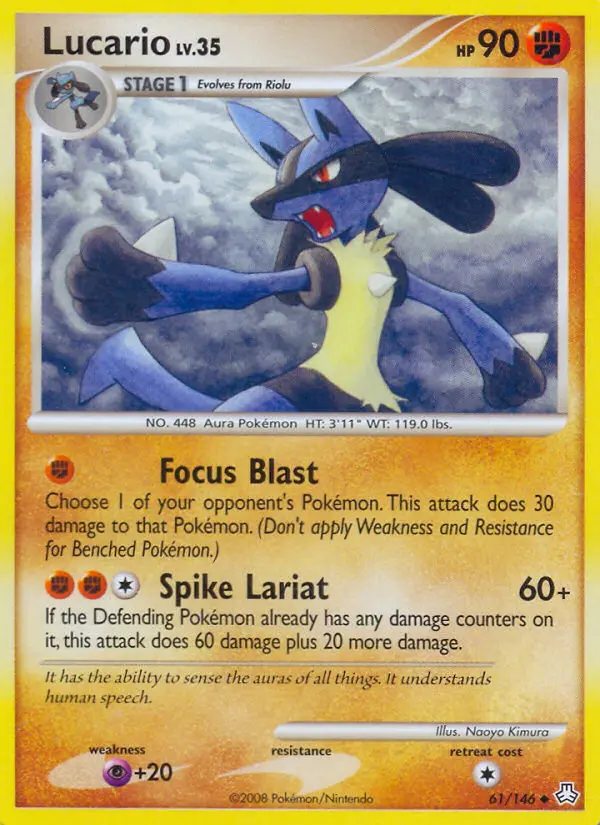 Lucario, Legends Awakened #61