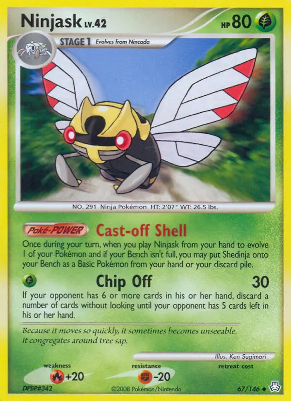 Ninjask, Legends Awakened #67