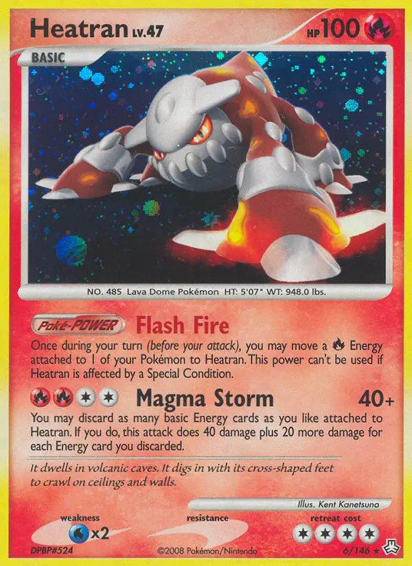 Heatran, Legends Awakened #6