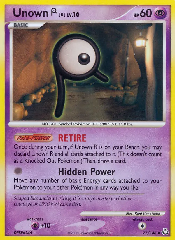 Unown R, Legends Awakened #77