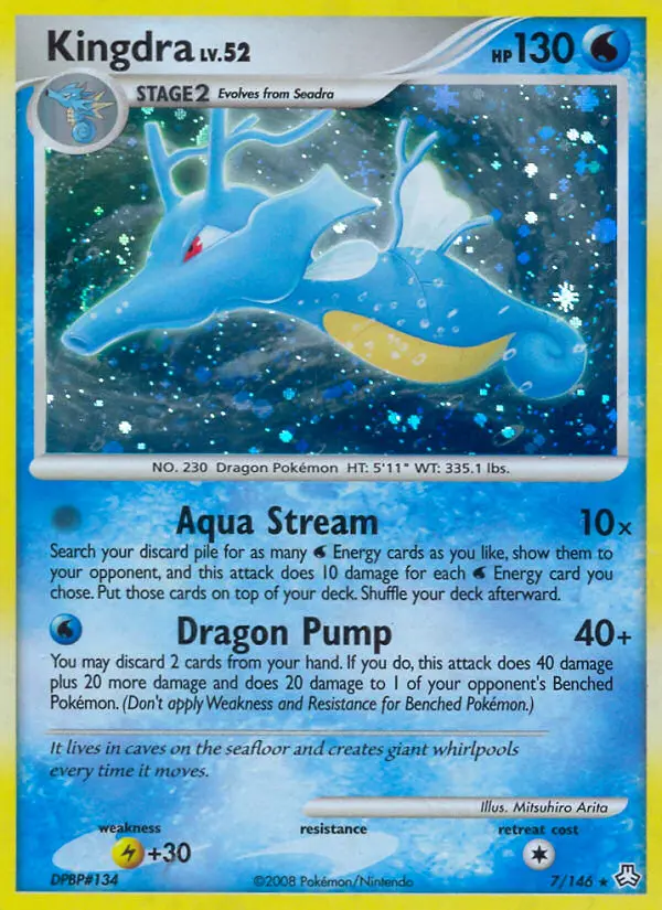 Kingdra, Legends Awakened #7
