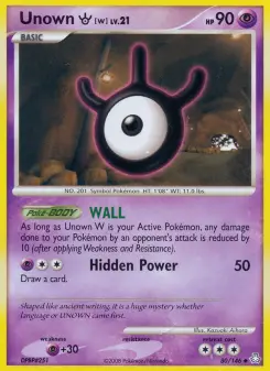 Unown W, Legends Awakened #80/146