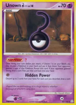 Unown ?, Legends Awakened #82/146