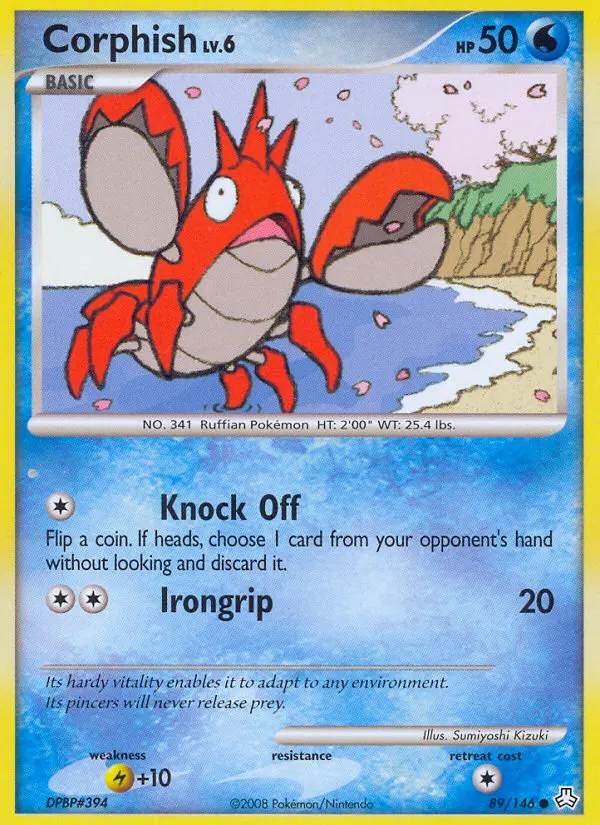Corphish, Legends Awakened #89