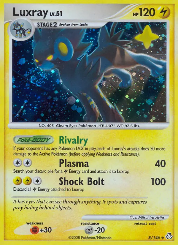 Luxray, Legends Awakened #8