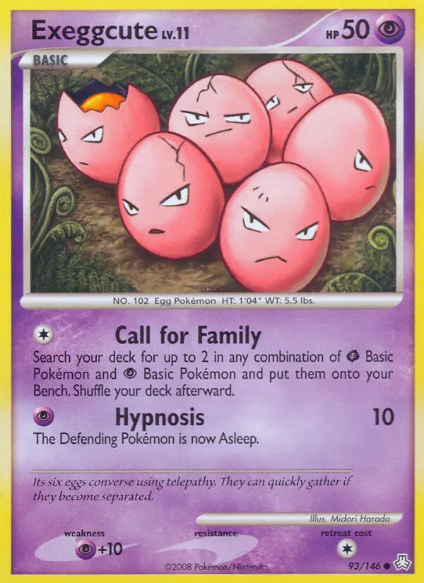 Exeggcute, Legends Awakened #93