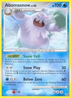 Abomasnow, Stormfront #12/100