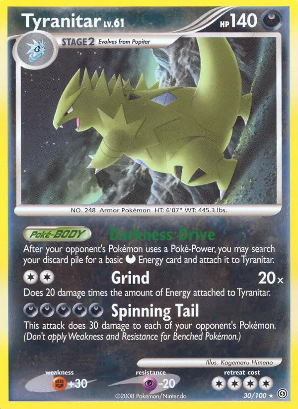 Tyranitar, Stormfront #30