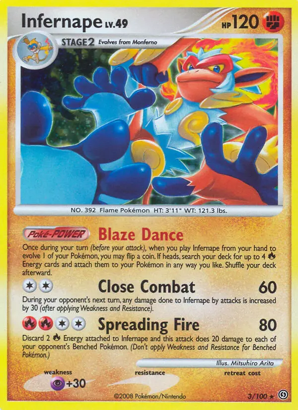 Infernape, Stormfront #3
