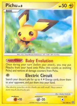 Pichu, Stormfront #45/100