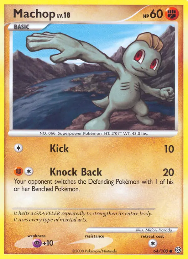 Machop, Stormfront #64