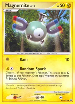 Magnemite, Stormfront #67/100