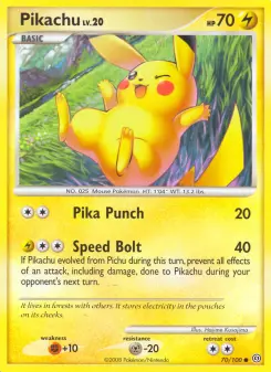 Pikachu, Stormfront #70/100
