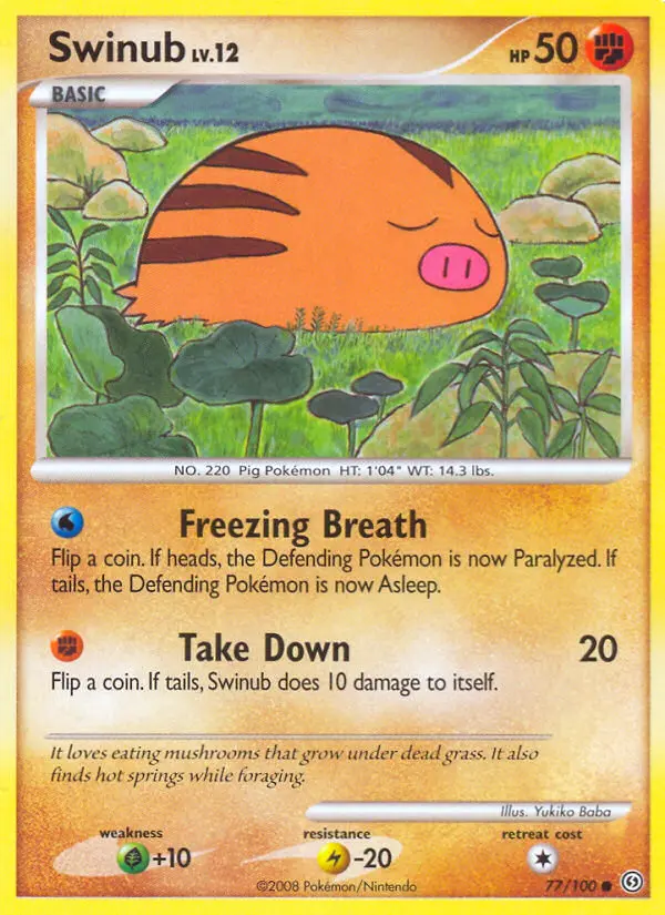 Swinub, Stormfront #77