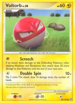 Voltorb, Stormfront #80/100