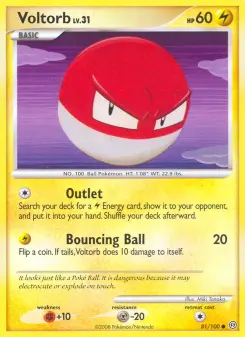 Voltorb, Stormfront #81/100