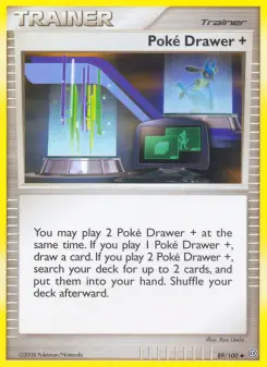 Poké Drawer +, Stormfront #89/100