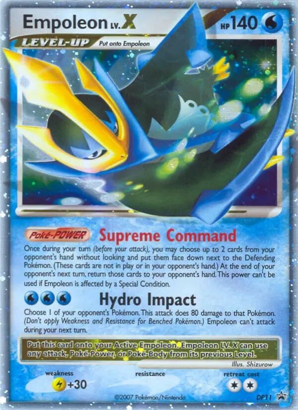 Empoleon, DP Black Star Promos #DP11