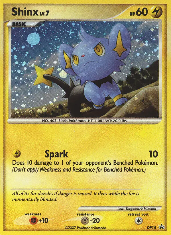 Shinx, DP Black Star Promos #DP15