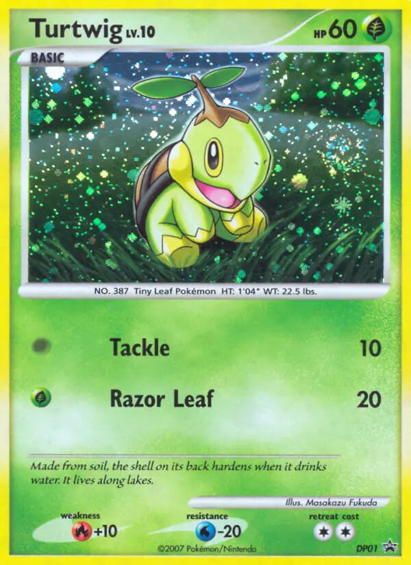 Turtwig, DP Black Star Promos #DP1