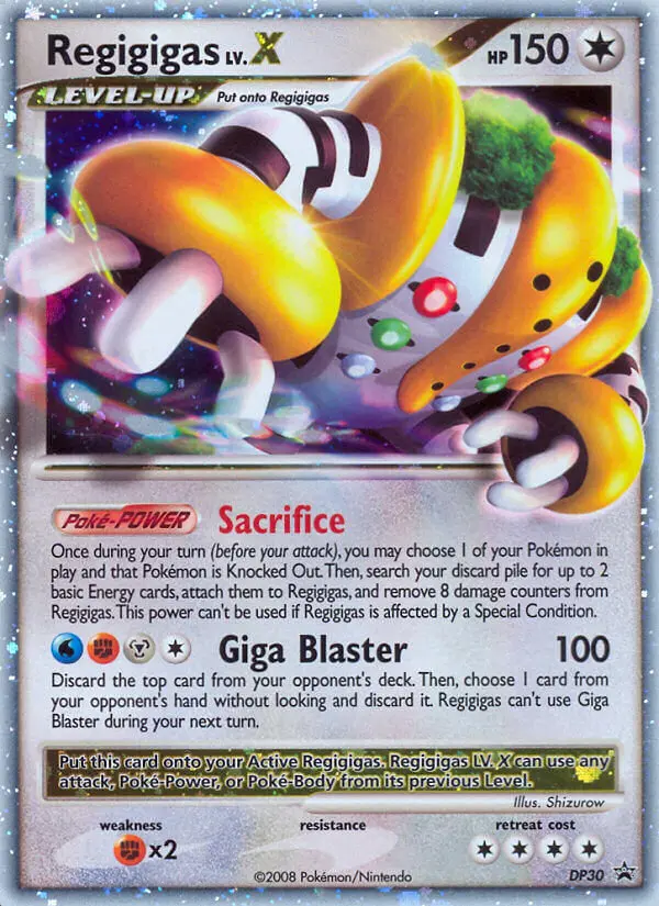 Regigigas, DP Black Star Promos #DP30