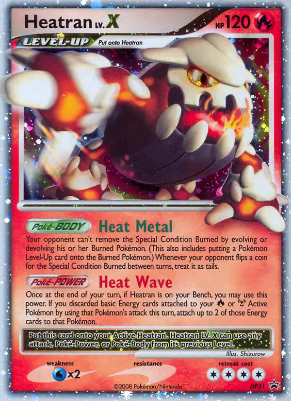 Heatran, DP Black Star Promos #DP31
