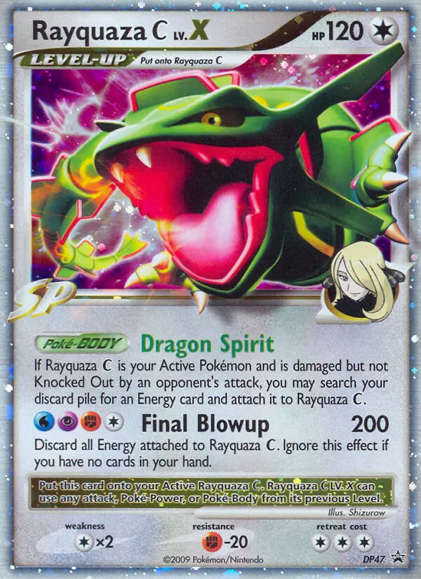 Rayquaza C, DP Black Star Promos #DP47