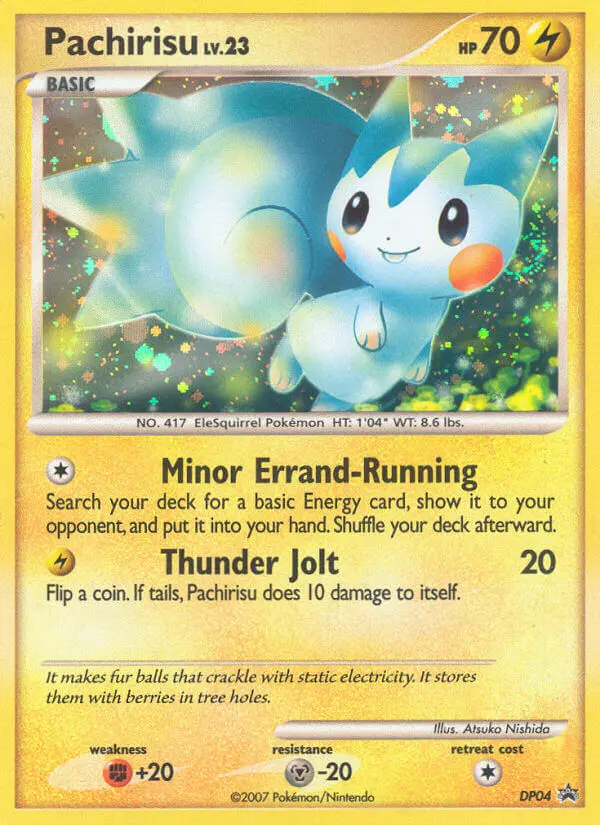 Pachirisu, DP Black Star Promos #DP4